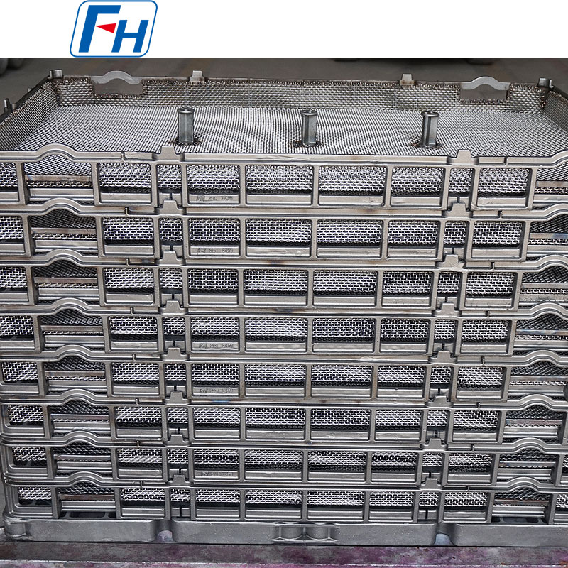 330 Austenitic Stainless Steel Heat Treatment Baskets and Frames for Aerospace Components | FH®