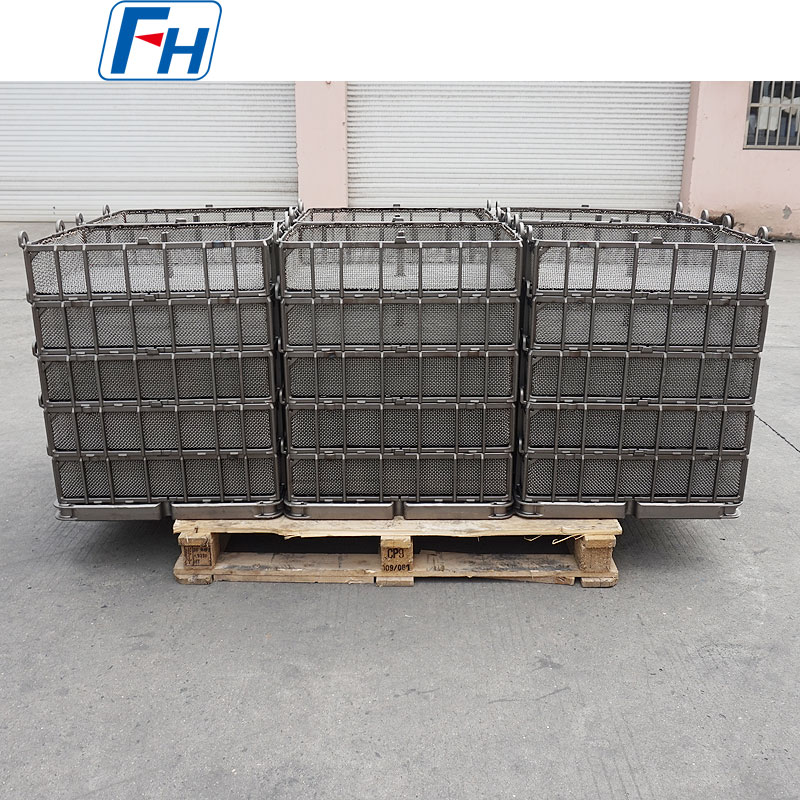Austenitic Steel 2520 Calor Treatment Baskets and Frames for Electronics Manufacturing | FH®