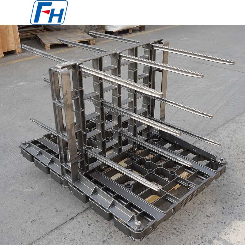 Nitriding Fornax Caloris Treatment Fixtures High Temperature resistens 1200°C pro Metal Hardening | FH®