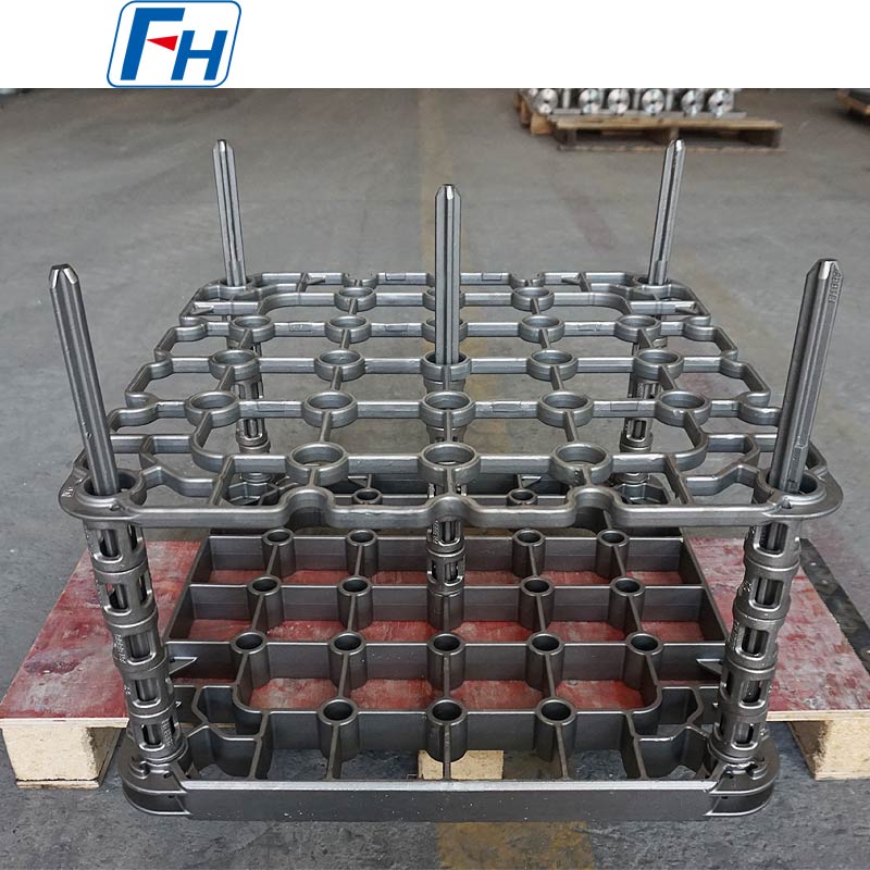 1.4848 Alloy Oil-Cooled Tray Fixtures Apta pro Box-Type Furnaces | FH®