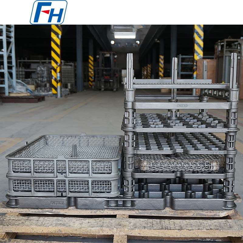 Tractatus dejectis Modularis Caloris Treatment Fixtures Batch & Continuos Furnaces | FH®