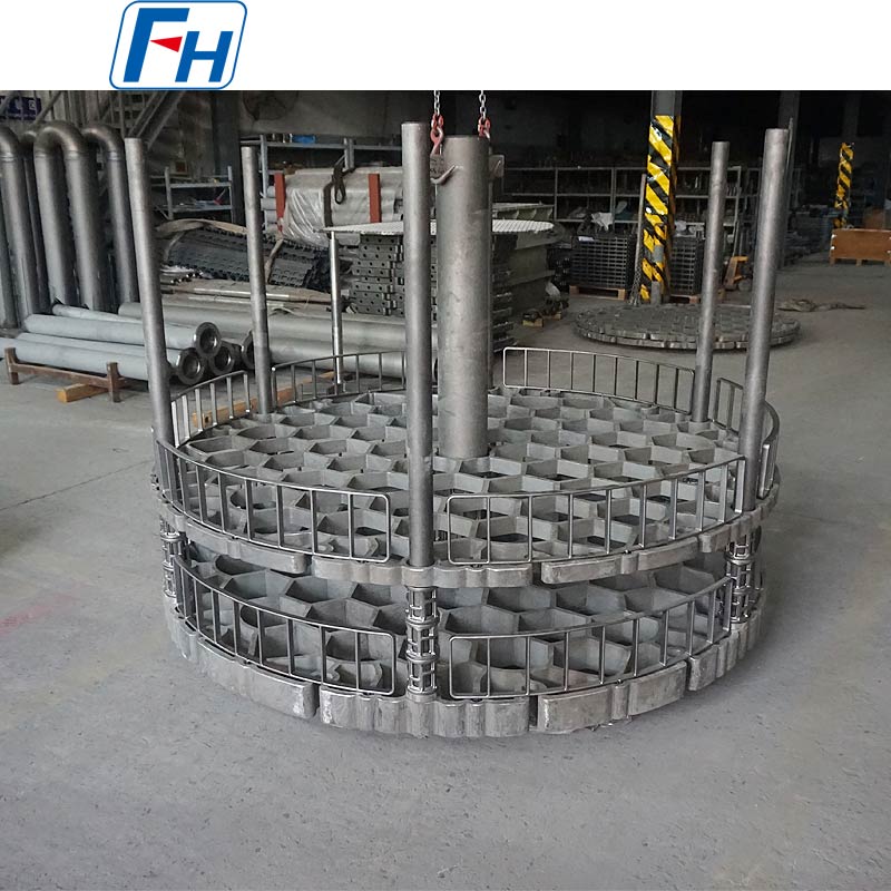 Custom Heat Treatment Fixtures for Pit Furnace Calor Treatment | FH®