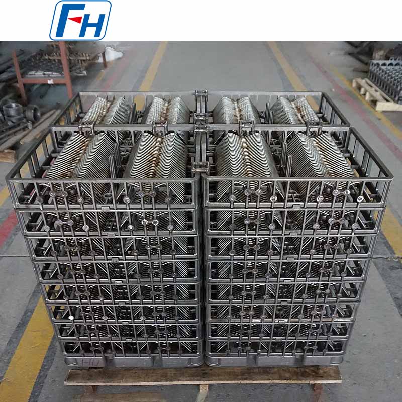 FH® 1.4849 Caloris curatio praecipientes Baskets pro multi-proposito fornacis