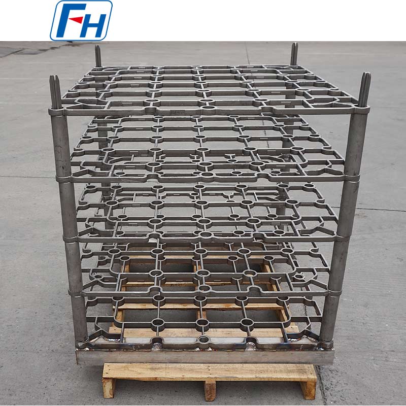 FH® 1.4825 Caloris Treatment Fixture | Machinatum ad Tempering fornaces (Aeris / Protective Atmosphaerae)