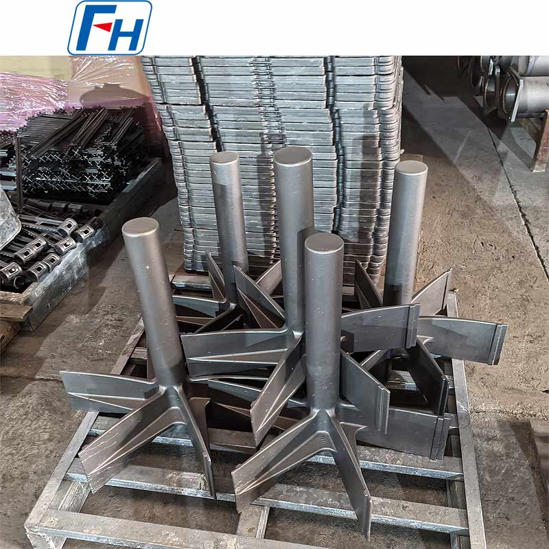 FH® iuncta Fan Blades pro summus Temperature fornacis Fans - 1.4848, Anti-Creep, Dynamic Librans, ISO 9001
