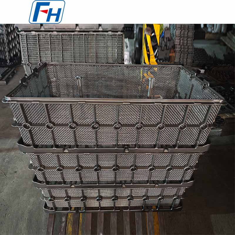 FH® Stackable Heat Treatment Baskets for Vacuum Fornace Applications