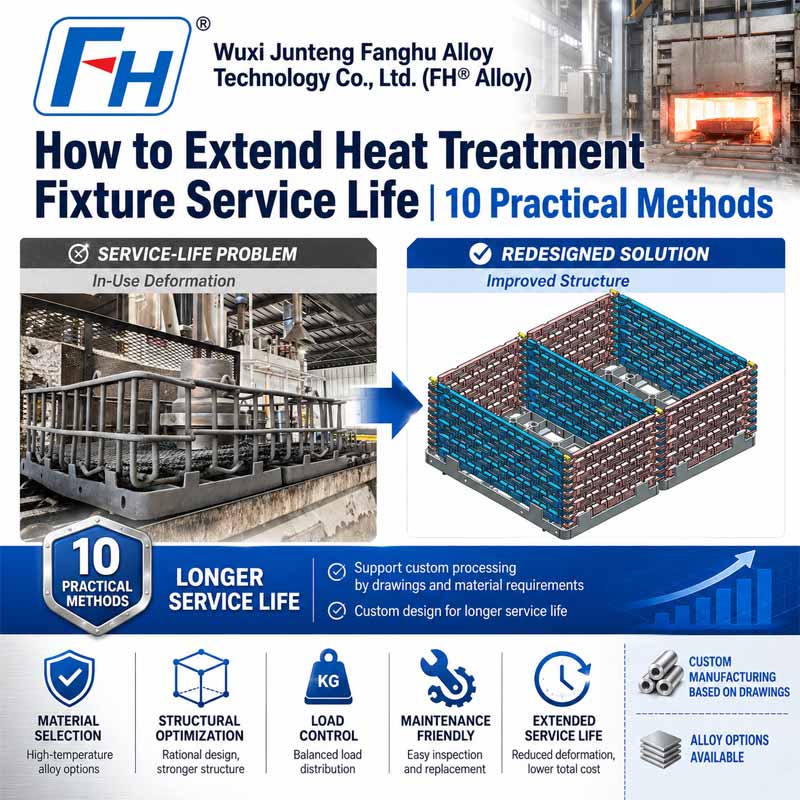 How to Extendere Heat Treatment Fixture Service Life | X Methodi