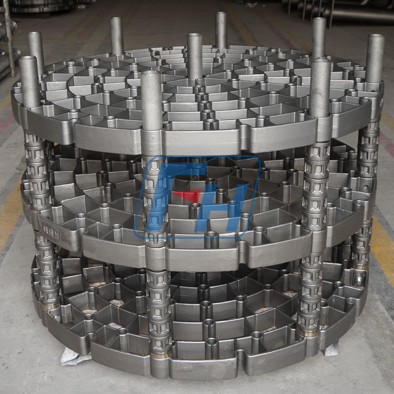 1450mm Caloris Curatio Fixtures Trays For Pit Fornax Dia.
